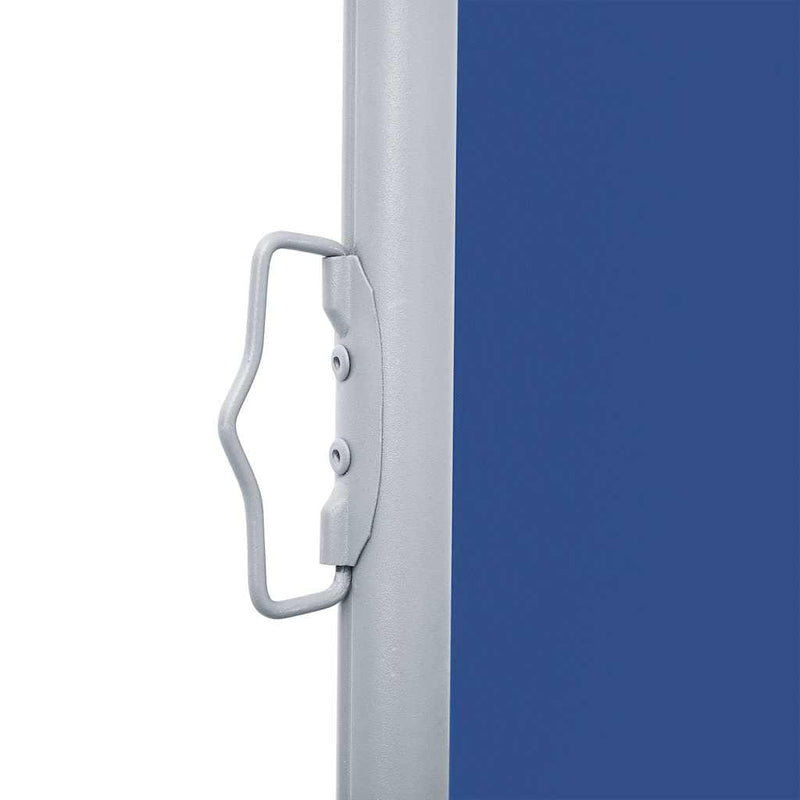 Copertină laterală retractabilă, albastru, 160 x 600 cm
