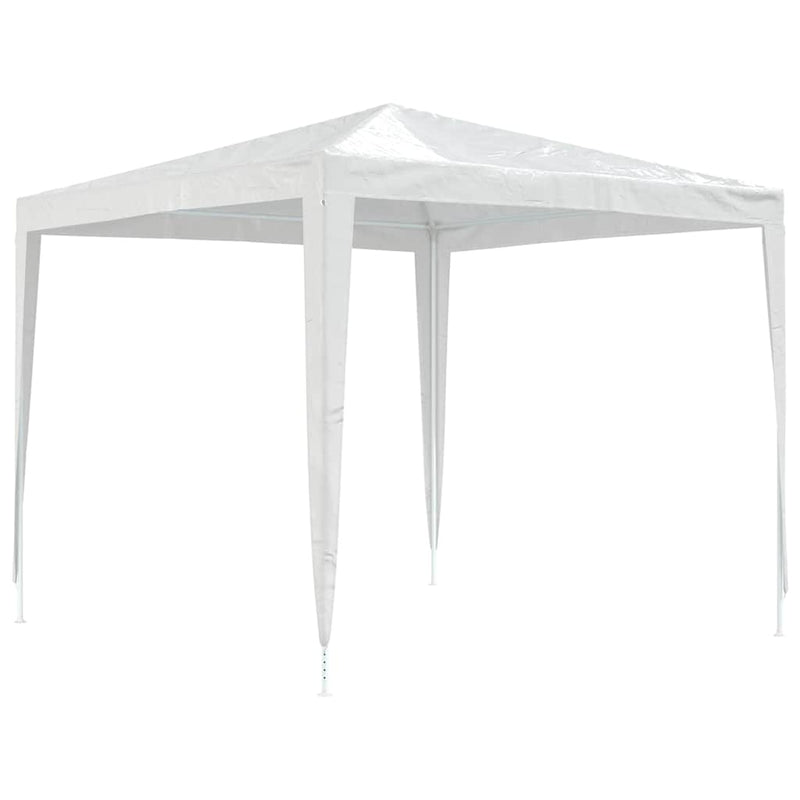 Cort de petrecere, alb, 2,5 x 2,5 m