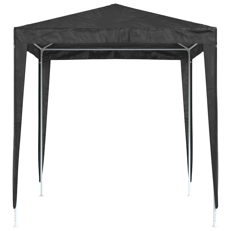 Cort de petrecere profesional, antracit, 2 x 2 m