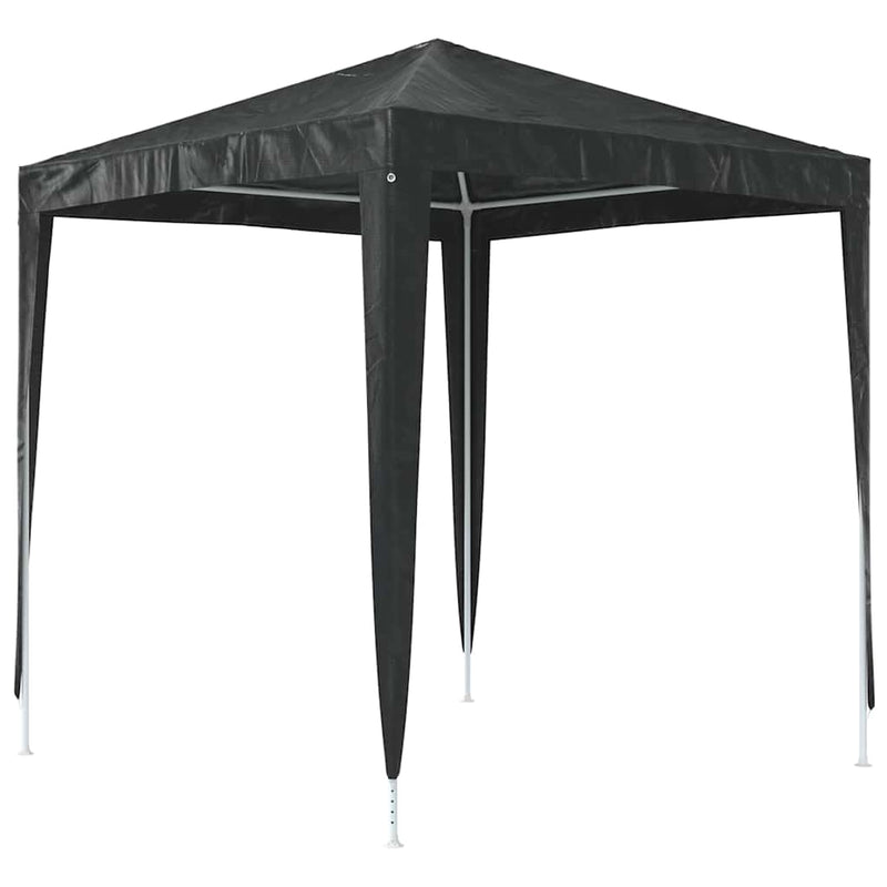 Cort de petrecere profesional, antracit, 2 x 2 m