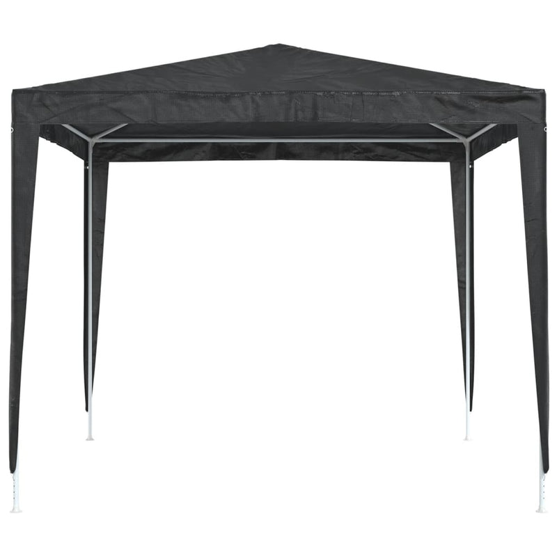 Cort de petrecere profesional, antracit, 2,5x2,5 m, 90 g/m²