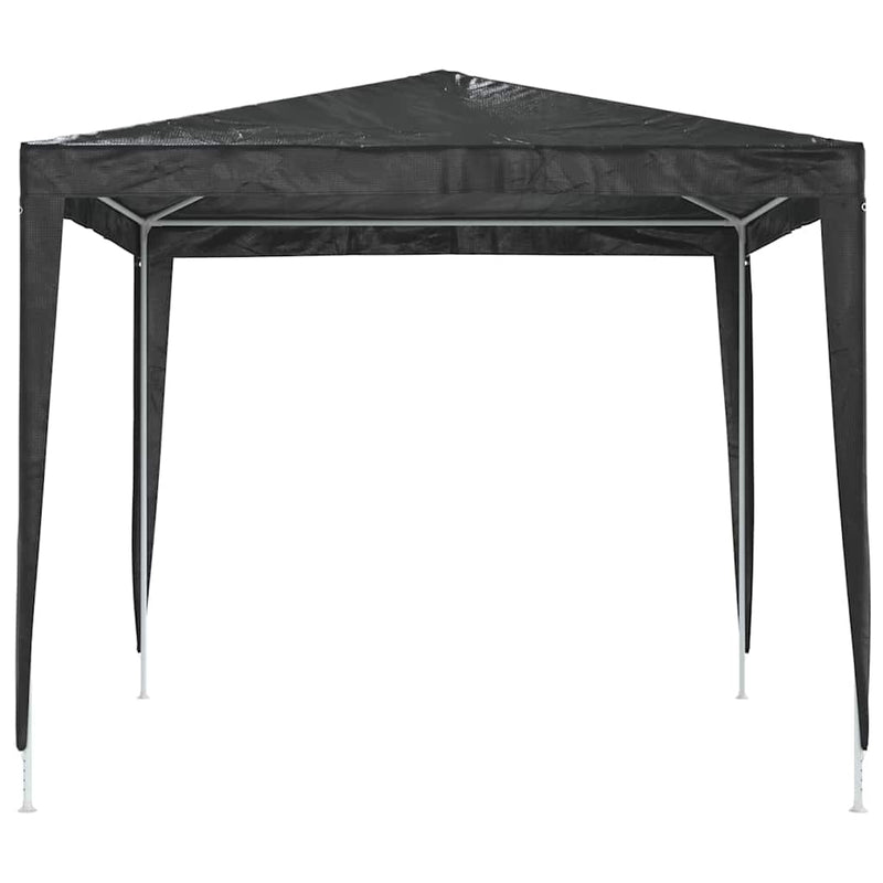 Cort de petrecere profesional, antracit, 2,5x2,5 m, 90 g/m²