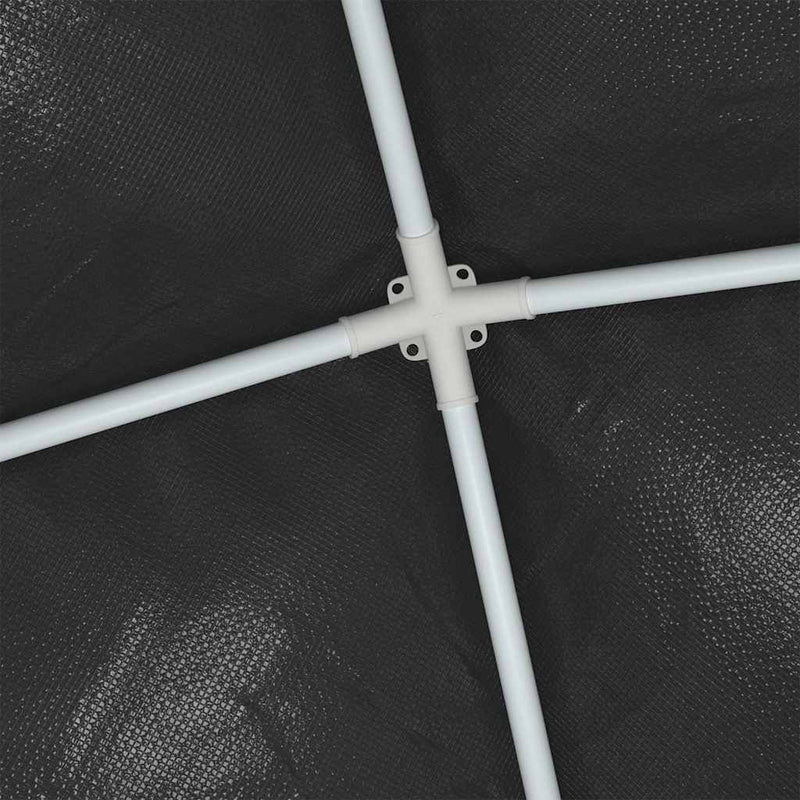 Cort de petrecere profesional, antracit, 2,5x2,5 m, 90 g/m²