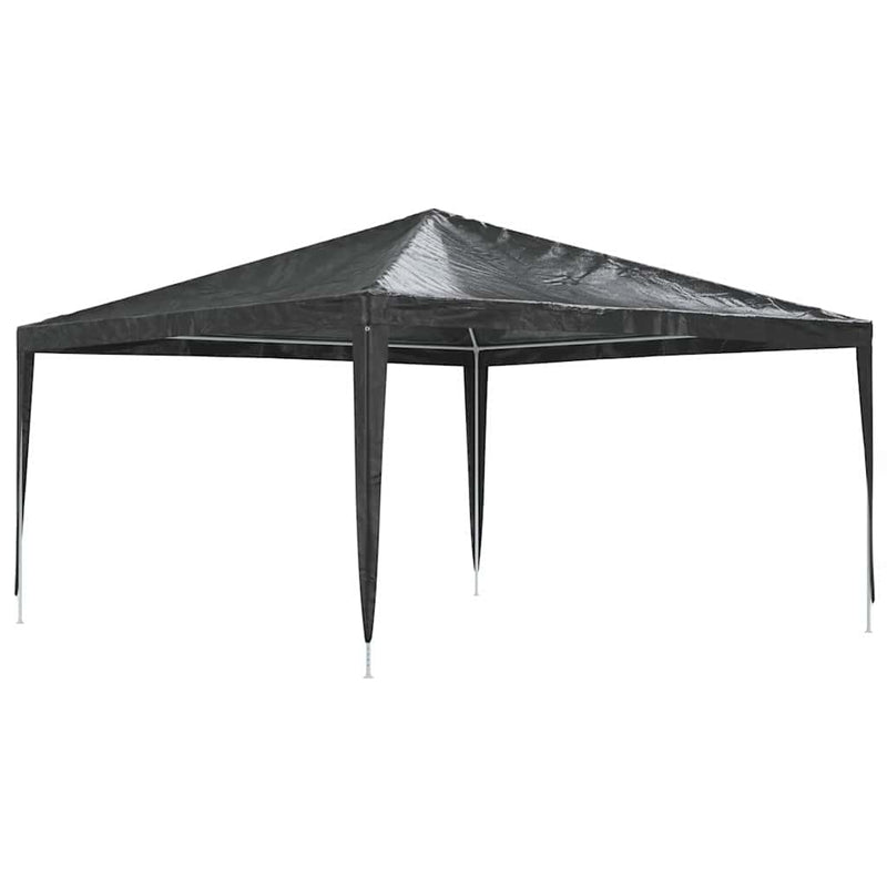Cort de petrecere profesional, antracit, 4 x 4 m, 90 g/m²