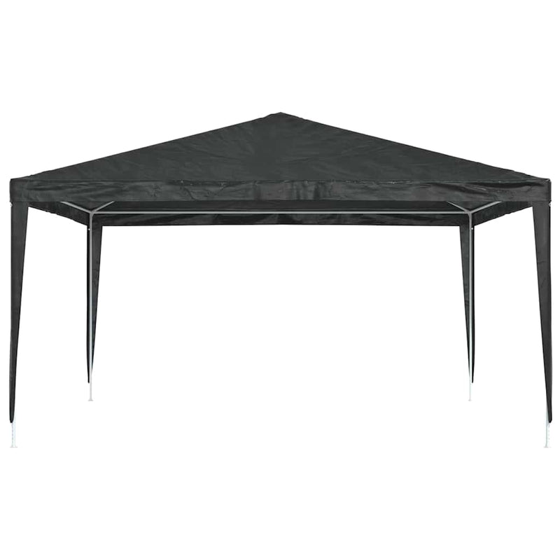 Cort de petrecere profesional, antracit, 4 x 4 m, 90 g/m²