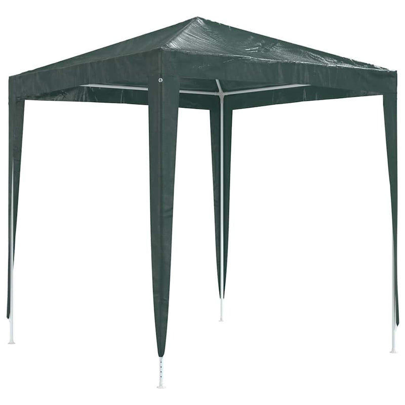 Cort de petrecere profesional, verde, 2 x 2 m