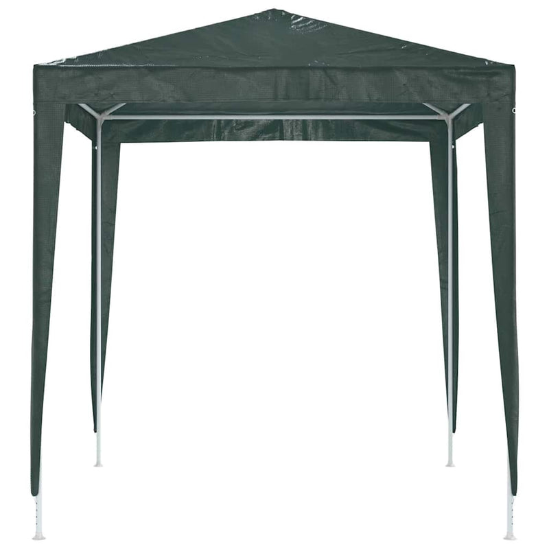 Cort de petrecere profesional, verde, 2 x 2 m