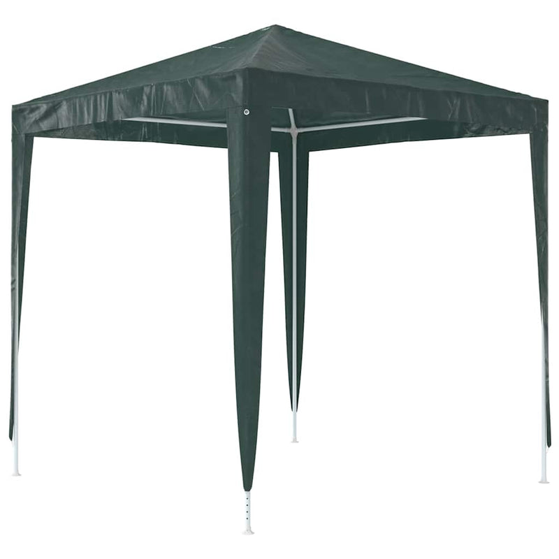 Cort de petrecere profesional, verde, 2 x 2 m
