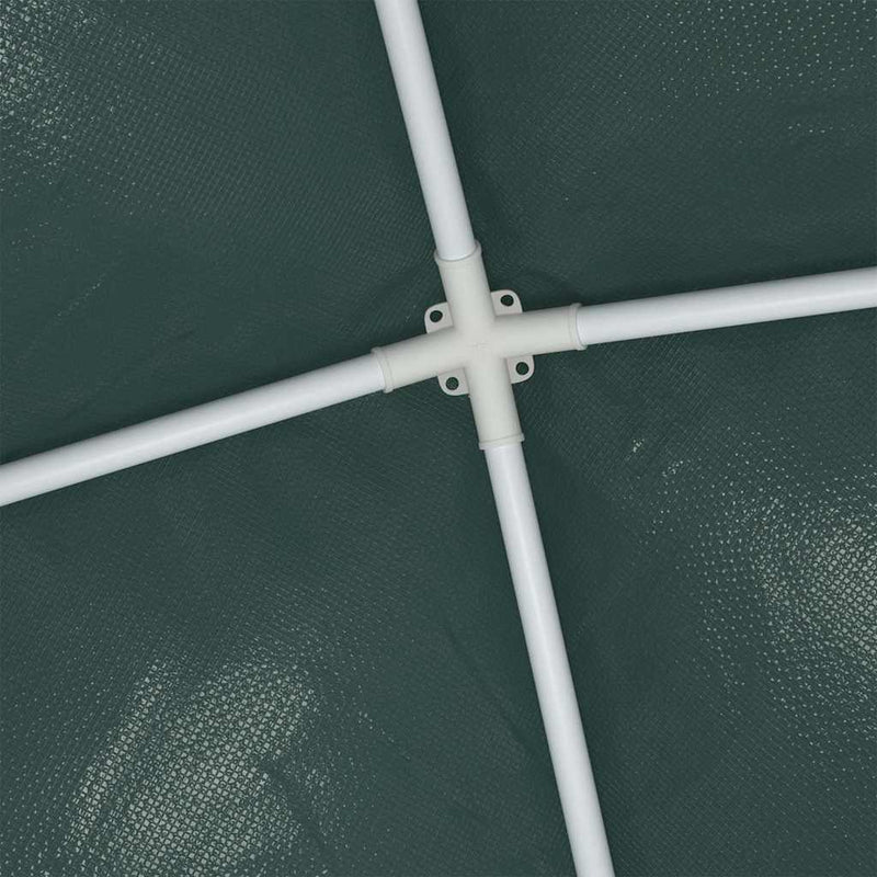 Cort de petrecere profesional, verde, 2 x 2 m