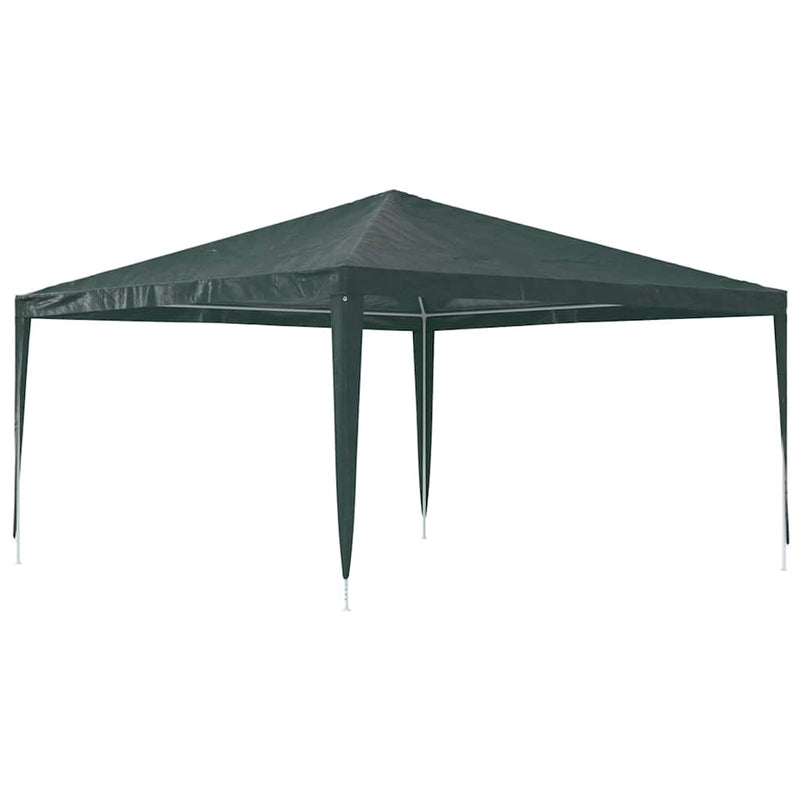 Cort de petrecere profesional, verde, 4 x 4 m, 90 g/m²