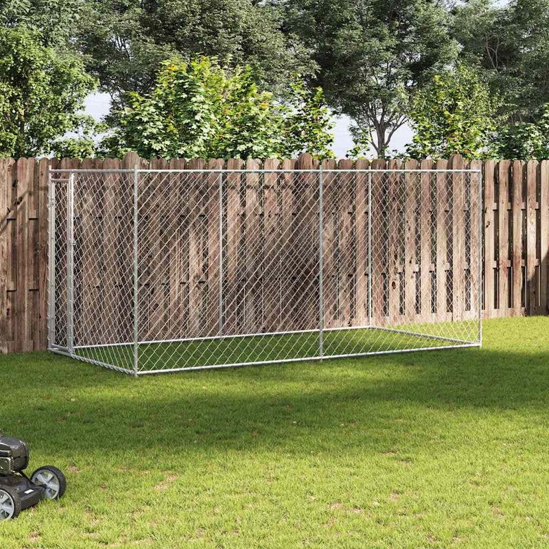 Padoc pentru câini de exterior, 382 x 192 x 185 cm