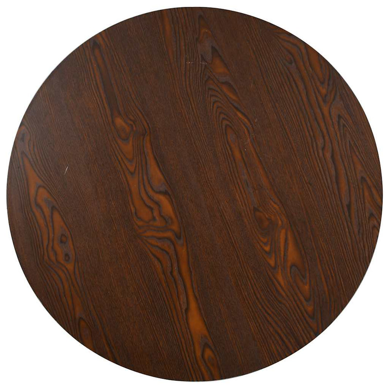 Masă de bistro, maro închis, 80 cm, MDF