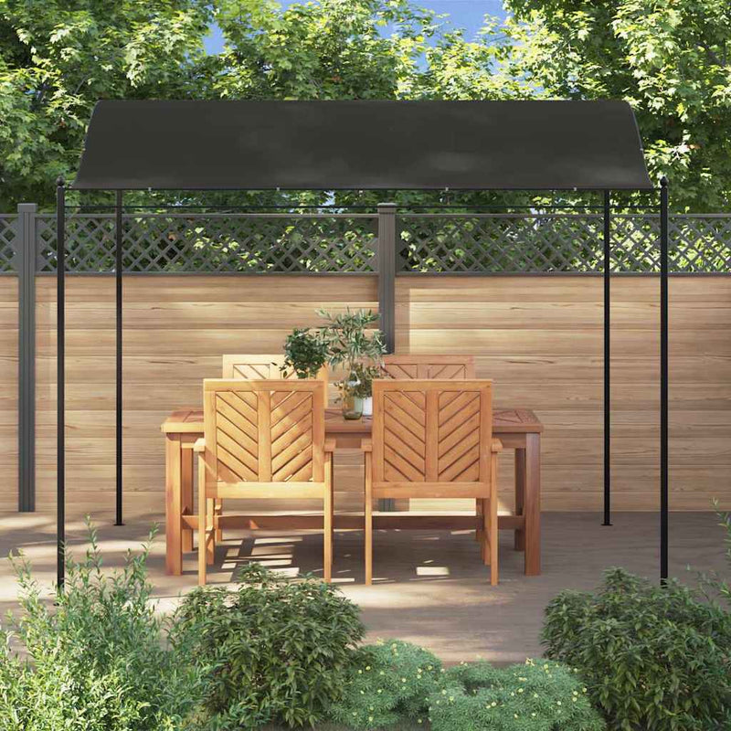 Copertină de soare, antracit, 3 x 2,4 m