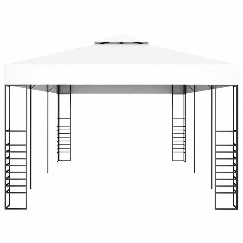 Pavilion marchiză, alb, 6 x 3 m