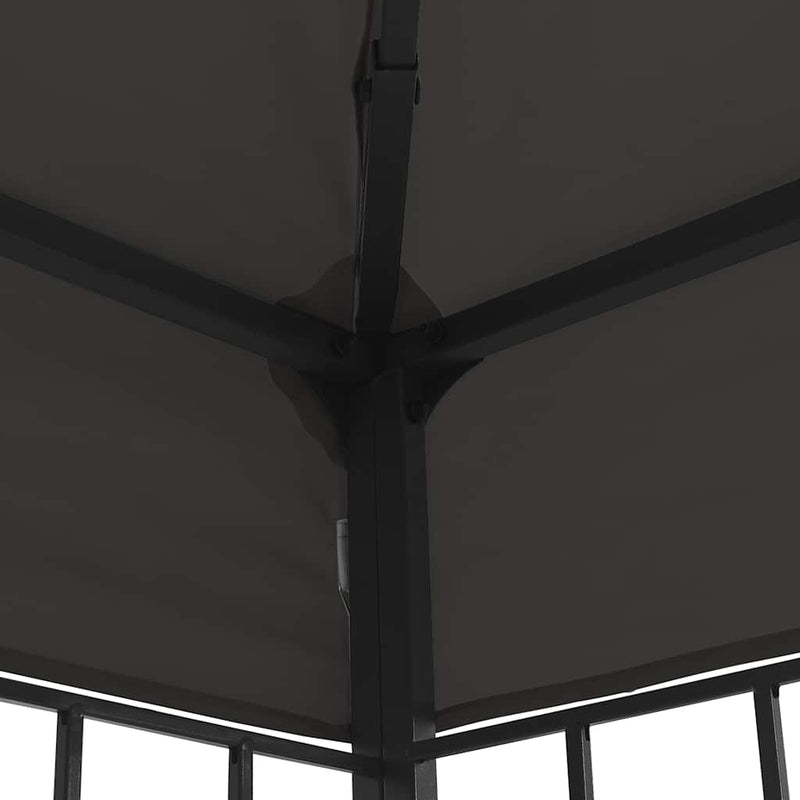 Pavilion, antracit, 3 x 4 m