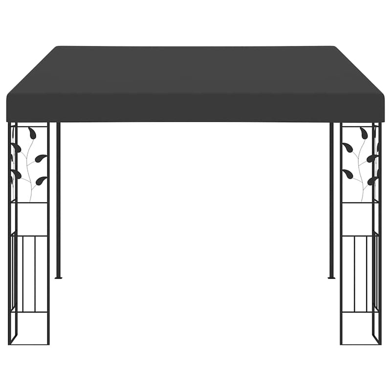 Pavilion de perete, antracit, 3 x 3 x 2,5 m