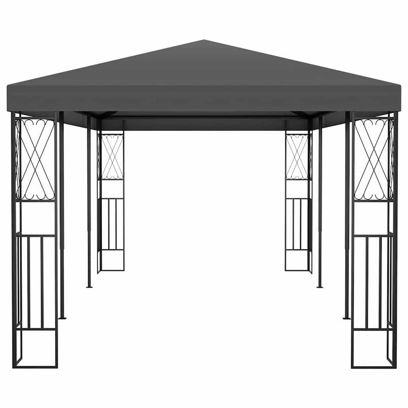 Pavilion, antracit, 3 x 6 m, material textil