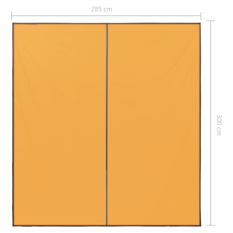 Prelată de exterior, galben, 3 x 2,85 m
