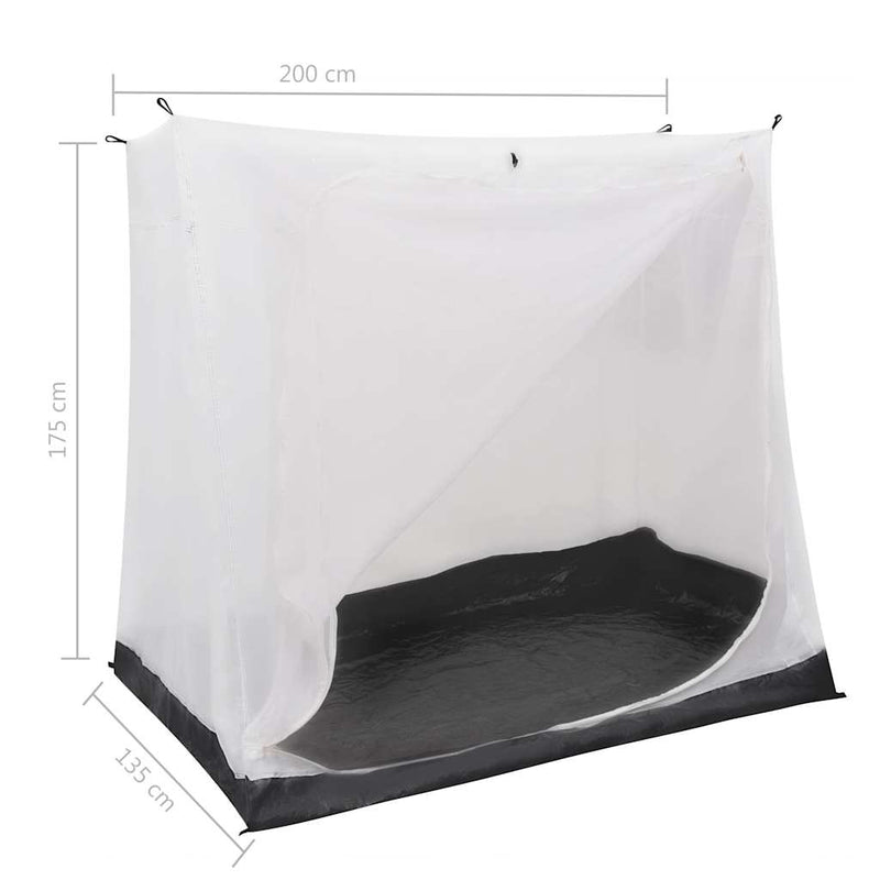 Cort de interior universal, gri, 200 x 135 x 175 cm