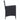 Set mobilier de exterior, 9 piese, negru, poliratan