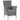 Set mobilier de exterior cu perne, 7 piese, gri, poliratan