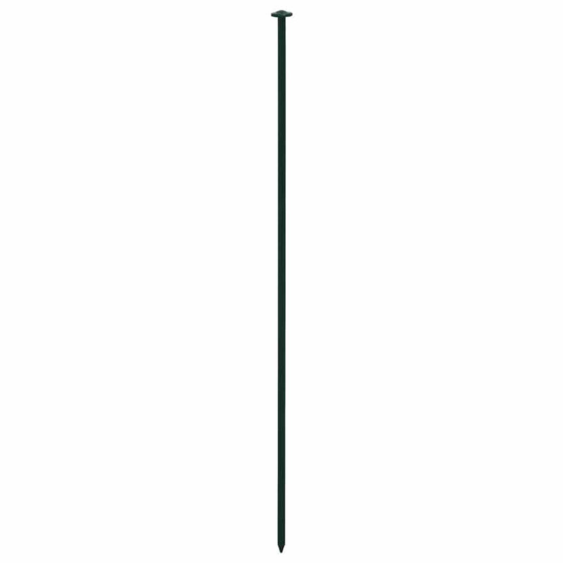 Set gard de grădină arcuit, verde, 77,3 x 26 cm