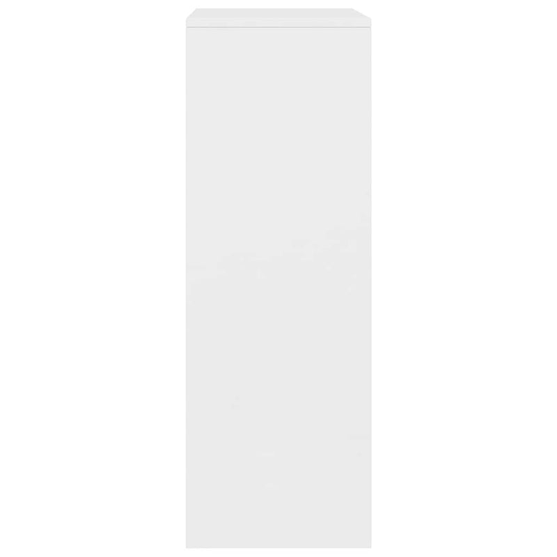 Dulap cu 6 sertare, alb, 50x34x96 cm, lemn prelucrat