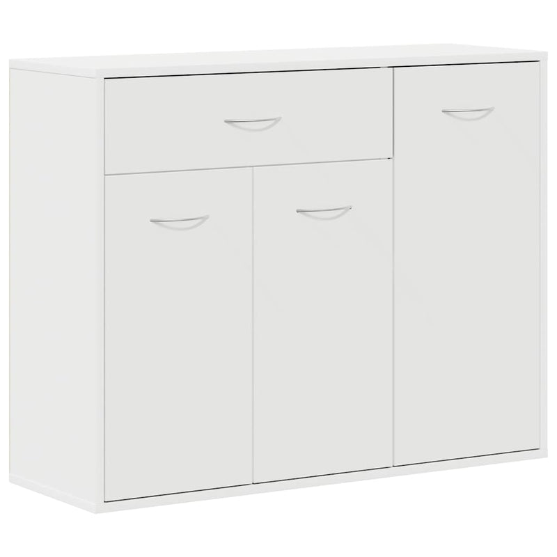 Dulap, alb, 88 x 30 x 70 cm, lemn prelucrat