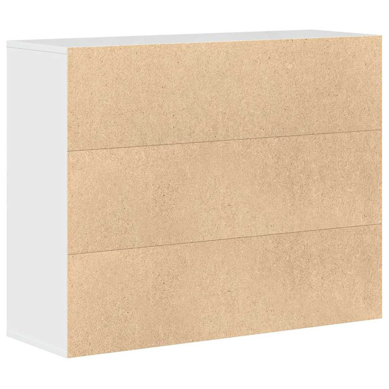 dulap, alb extralucios, 88x30x70 cm, lemn prelucrat