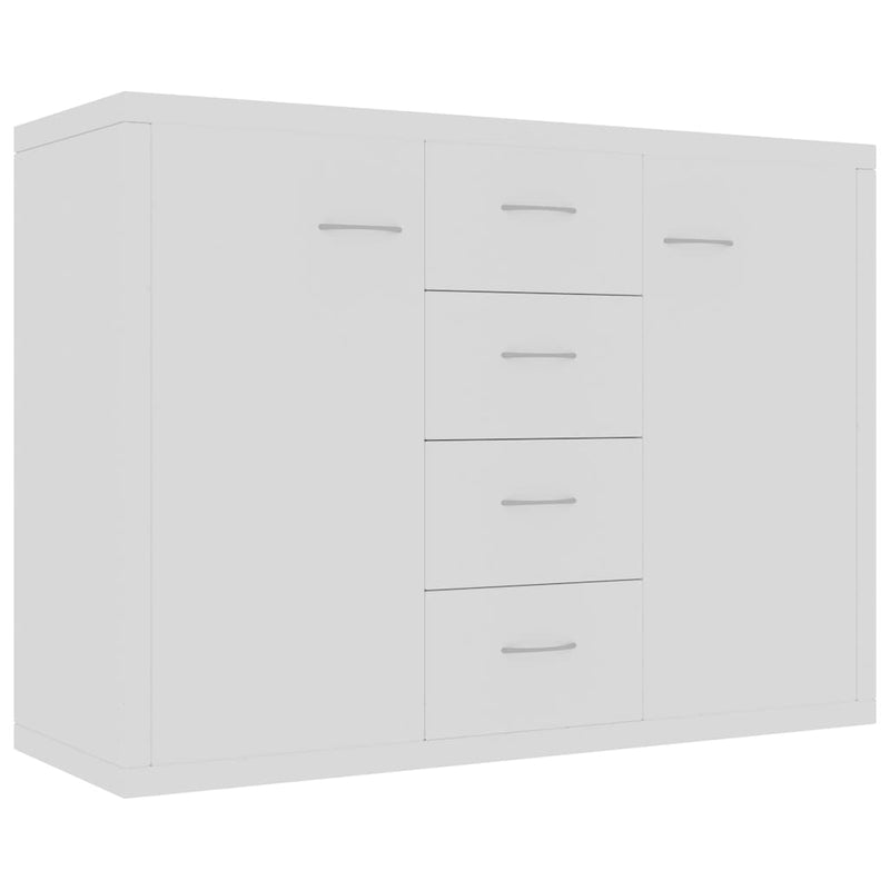Dulap, alb, 88 x 30 x 65 cm, lemn prelucrat
