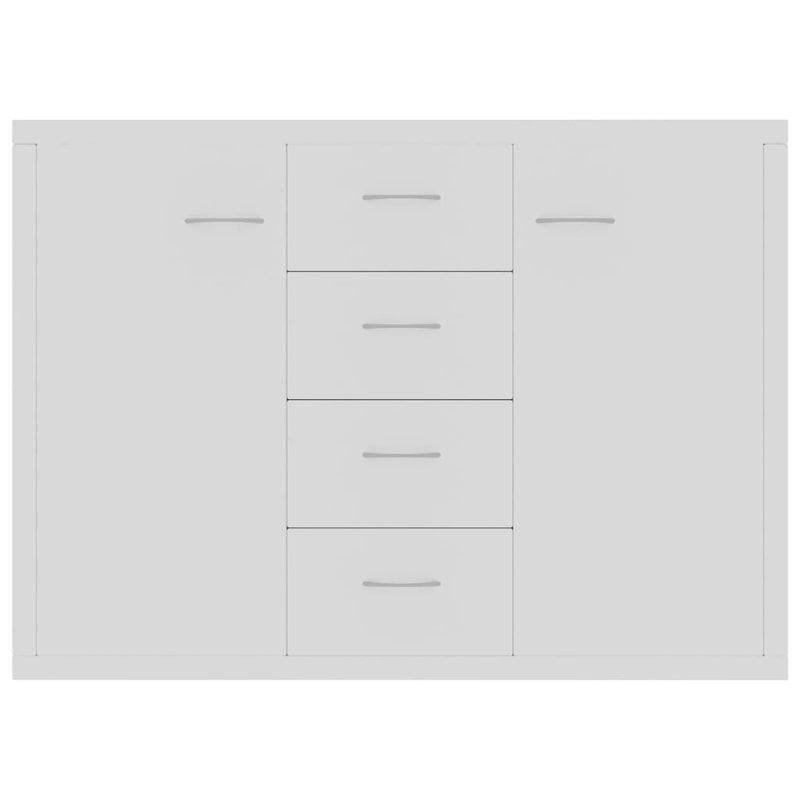 Dulap, alb, 88 x 30 x 65 cm, lemn prelucrat