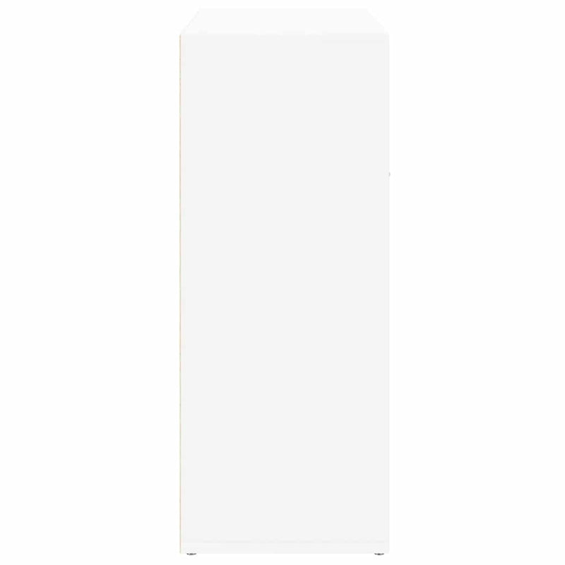 Dulap, alb, 60x30x75 cm, lemn prelucrat
