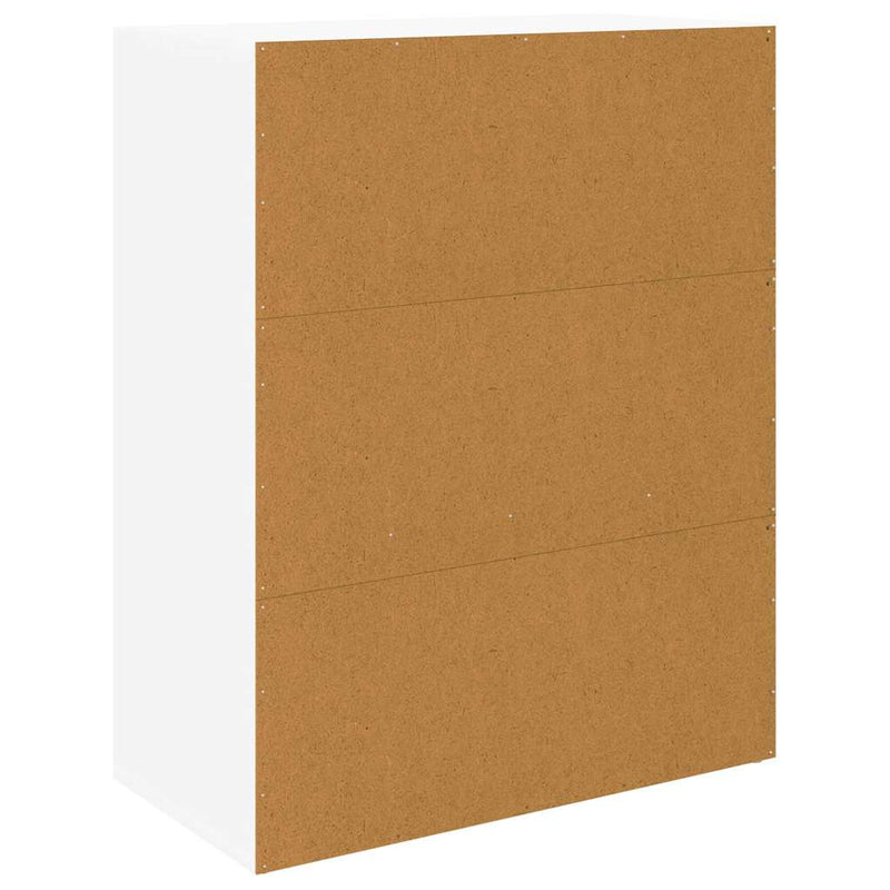 Dulap, alb, 60x30x75 cm, lemn prelucrat