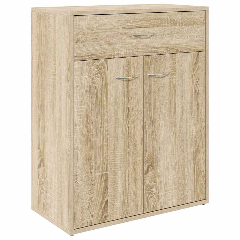 Dulap, stejar Sonoma, 60 x 30 x 75 cm, lemn prelucrat
