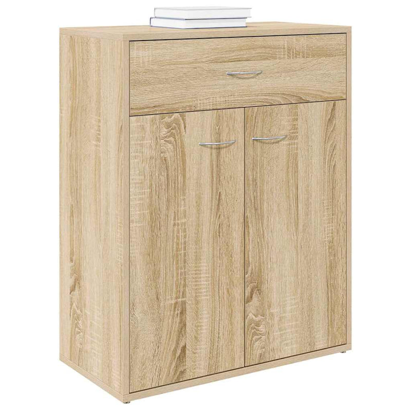 Dulap, stejar Sonoma, 60 x 30 x 75 cm, lemn prelucrat
