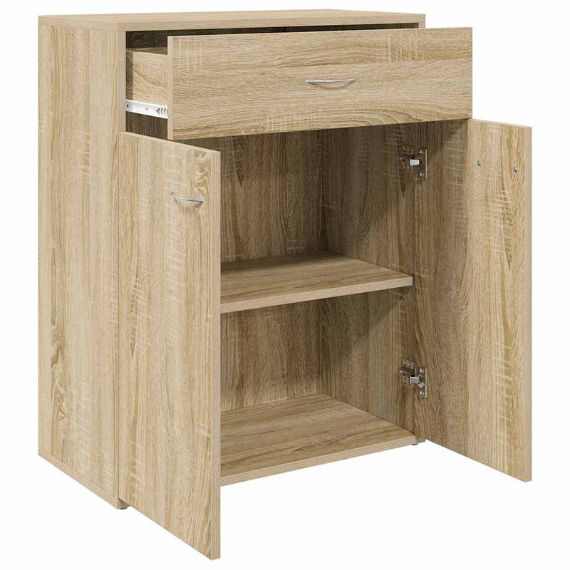 Dulap, stejar Sonoma, 60 x 30 x 75 cm, lemn prelucrat
