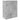 Dulap, gri beton, 60x30x75 cm, lemn prelucrat
