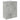 Dulap, gri beton, 60x30x75 cm, lemn prelucrat