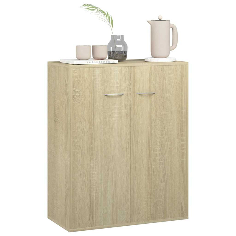 Dulap, stejar Sonoma, 60 x 30 x 75 cm, lemn prelucrat