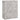 Dulap, gri beton, 60x30x75 cm, lemn prelucrat