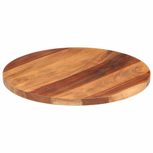 Blat de masă rotund, 50 cm, 25-27 mm, lemn masiv acacia