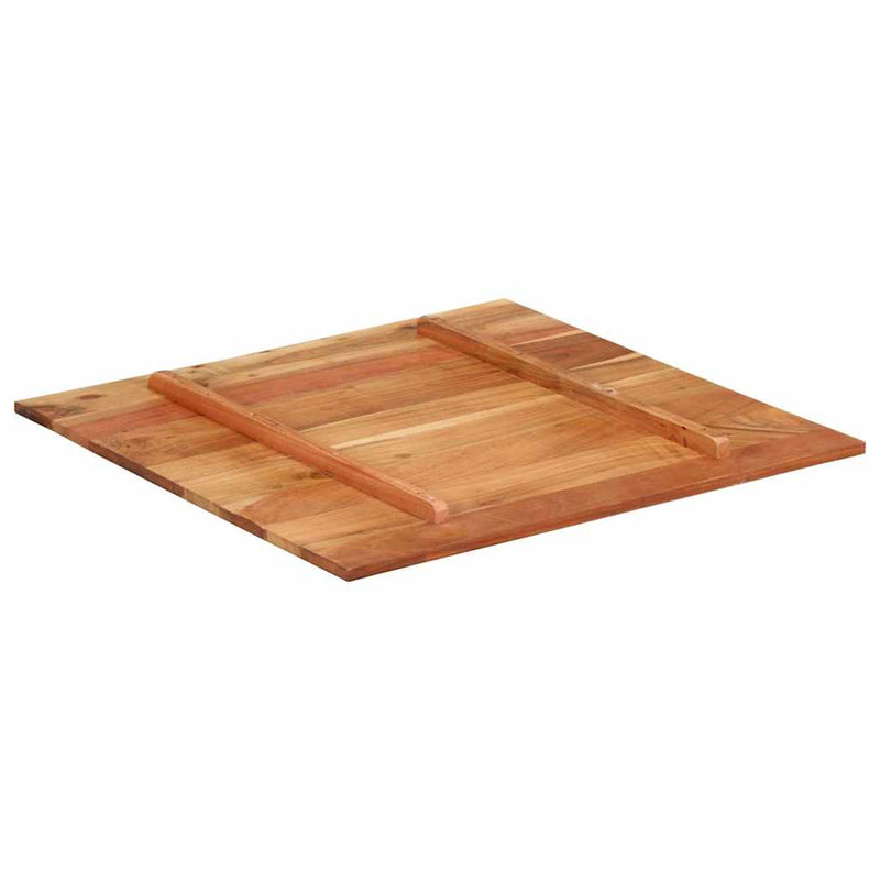 Blat de masă, 70x70 cm, 15-16 mm, lemn masiv de acacia
