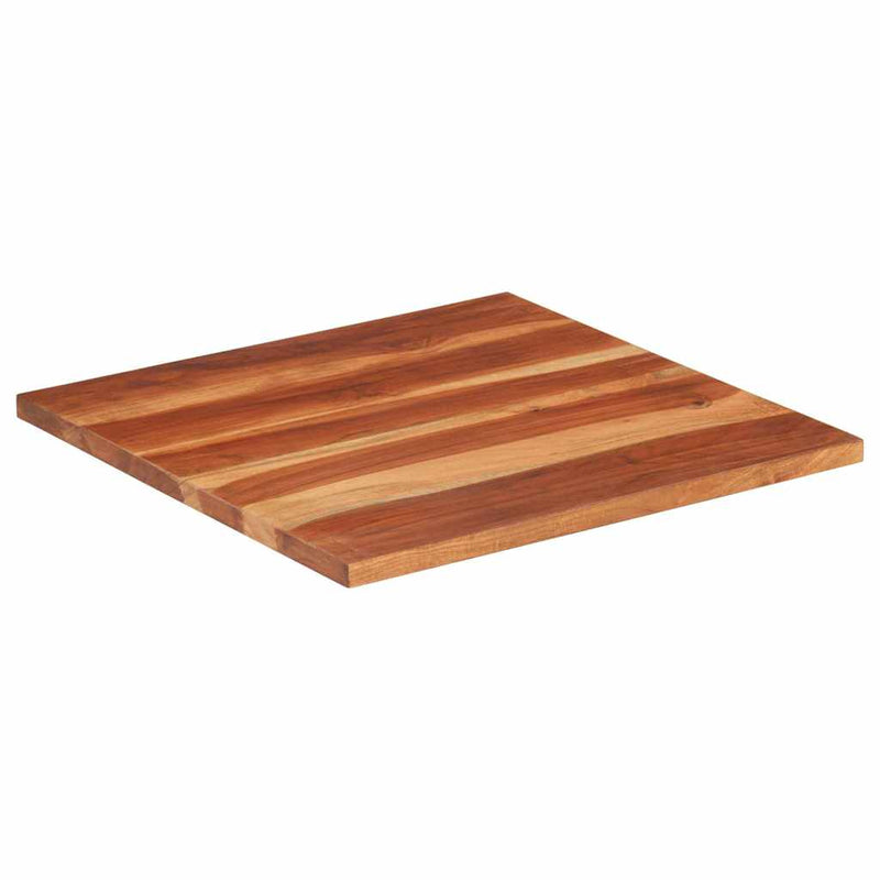 Blat de masă, 60x60 cm, 25-27 mm, lemn masiv acacia