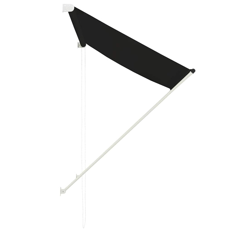 Copertină retractabilă, antracit, 100 x 150 cm