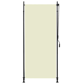 Jaluzea tip rulou de exterior, crem, 100 x 270 cm