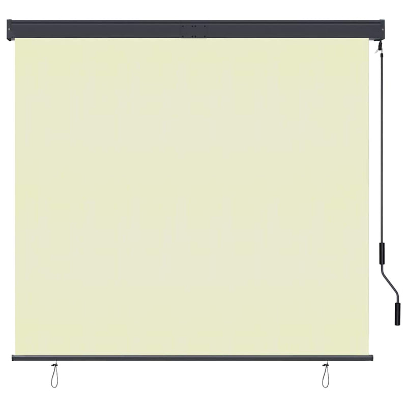 Jaluzea tip rulou de exterior, crem, 160 x 250 cm