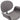Scaun de sufragerie pivotant, gri, material textil