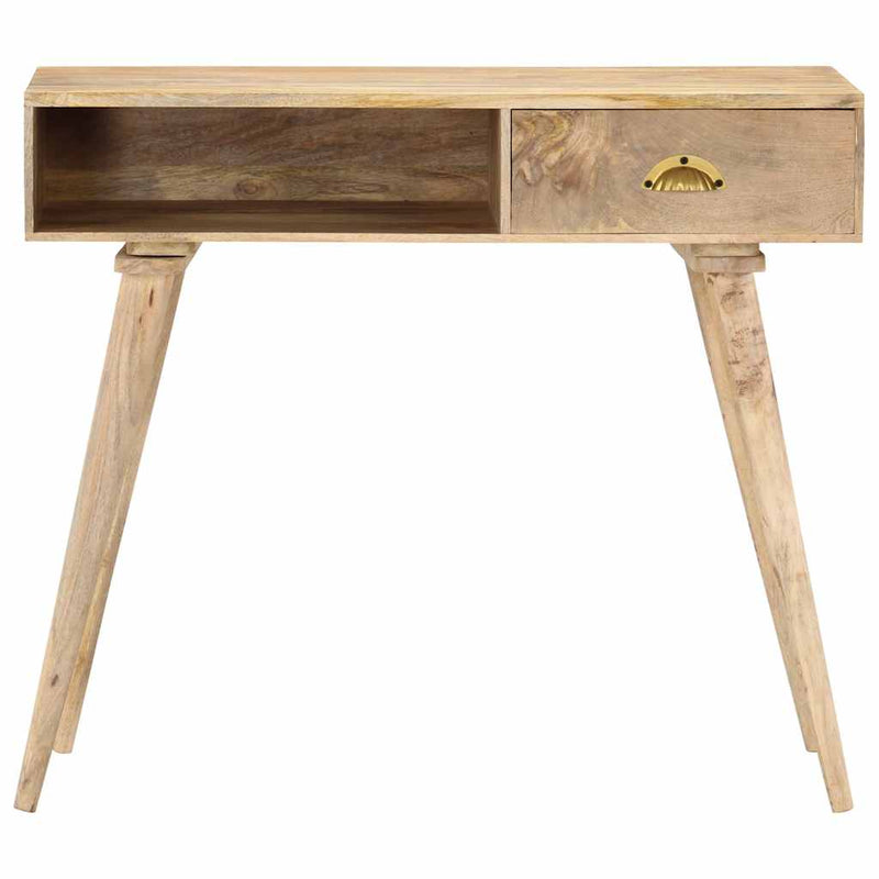 Masă consolă, 90 x 45 x 75 cm, lemn masiv de mango