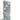 Ancore de gard, 6 buc., argintiu, 14x6x15 cm, oțel galvanizat