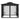 Pavilion cu plase, antracit, 300 x 300 x 265 cm